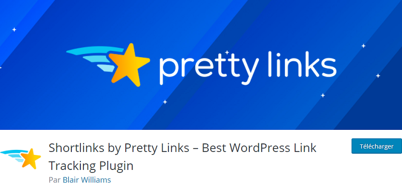 Plugin WordPress Shortlinks by Pretty Links