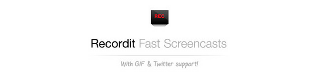 Recordit est un logiciel permettant d'enregistrer son écran afin de générer des GIFs ou des vidéos.