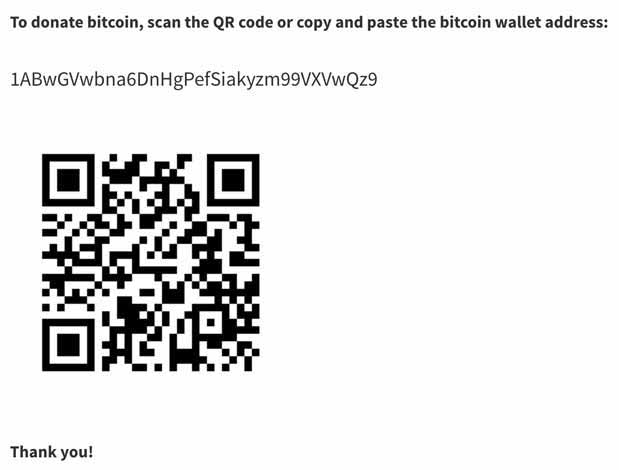 QR Code Cryptocurrency all in one