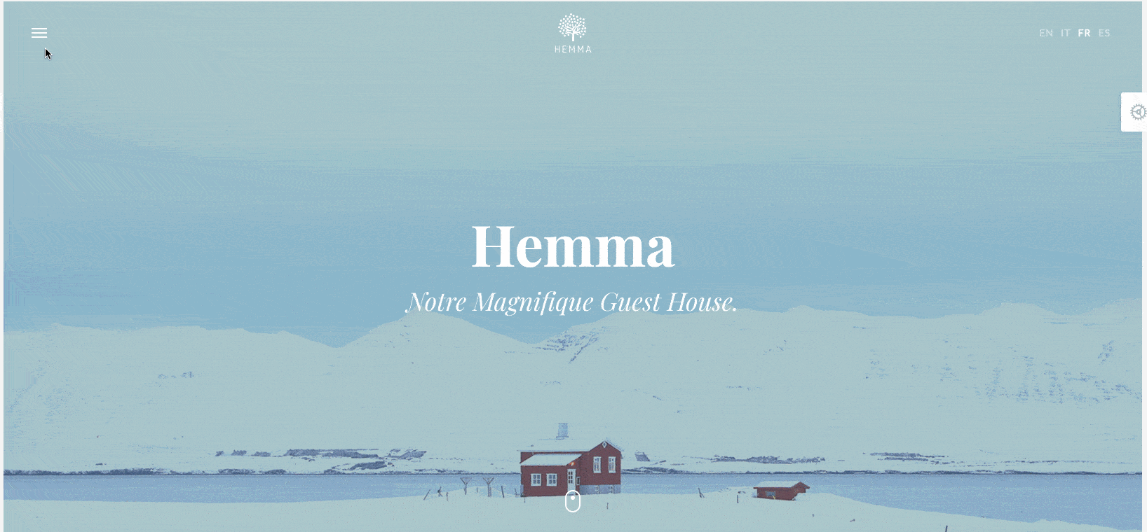 Hemma est un thème WordPress pour bed and breakfast