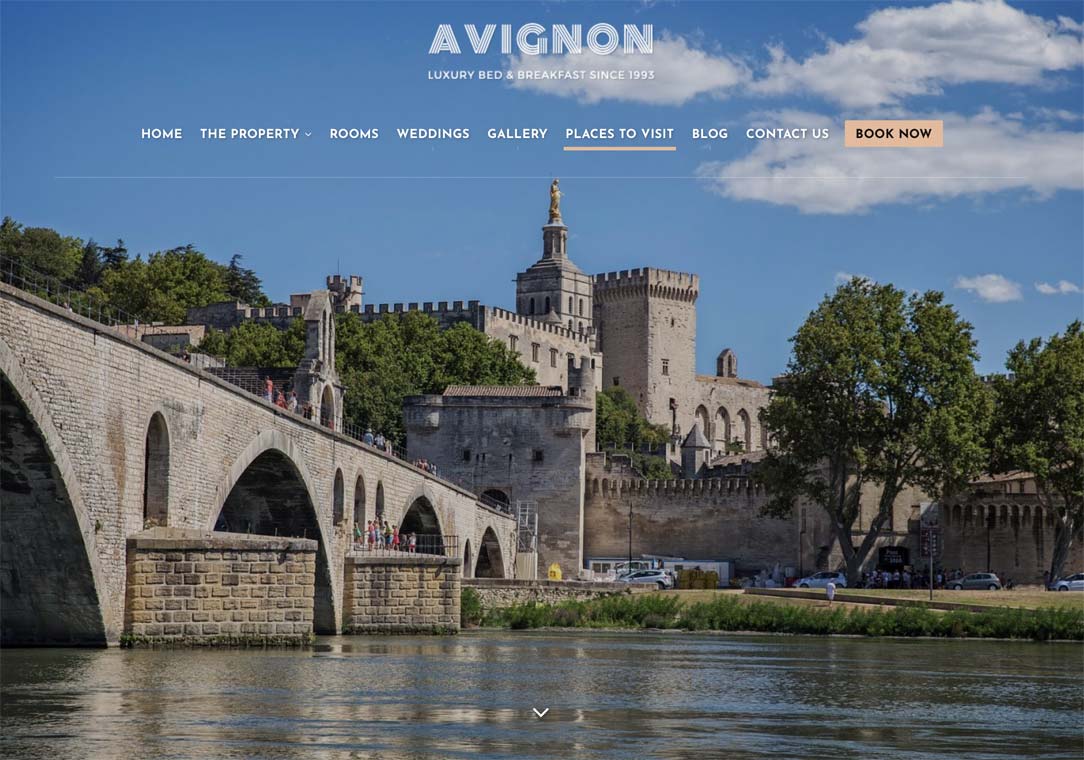 Avignon est un template d'Hermes Themes