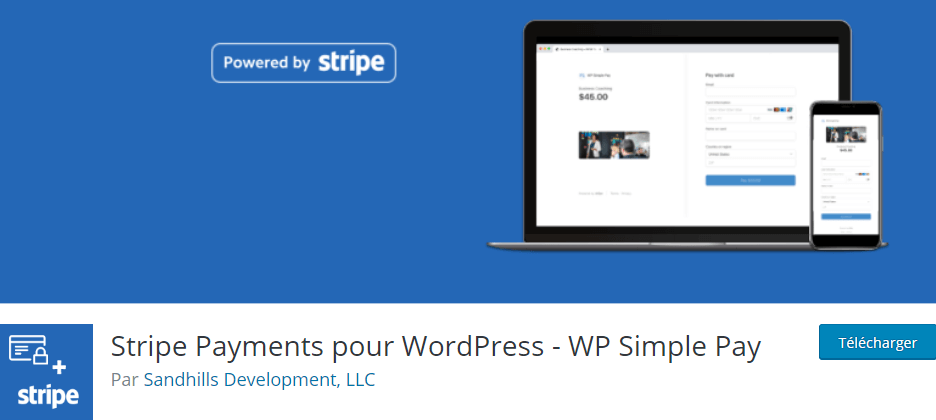 WP Simple Pay, pour intégrer Stripe à WordPress