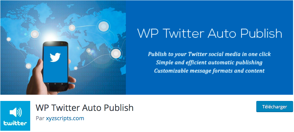 Plugin WP Twitter Auto Publish