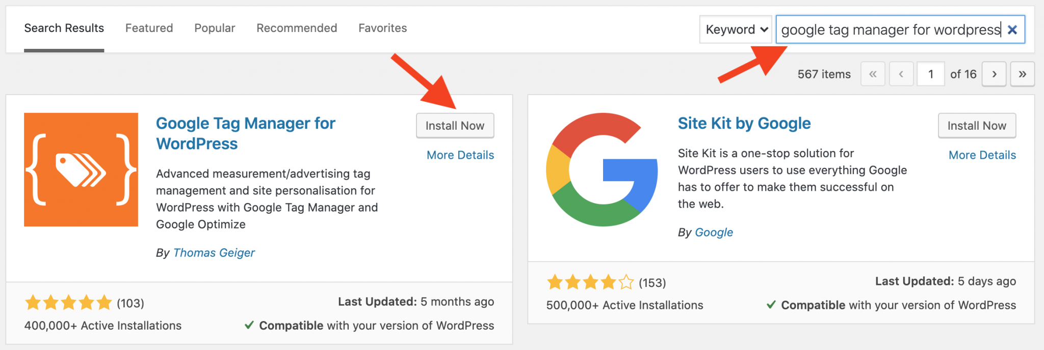 how to install Google Tag Manager for WordPress plugin on your wordpress website