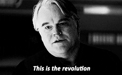 black and white gif this is the revolution