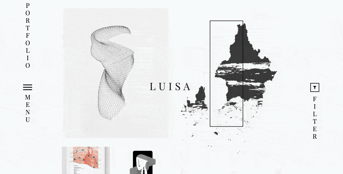 luisa innovative wordpress theme preview