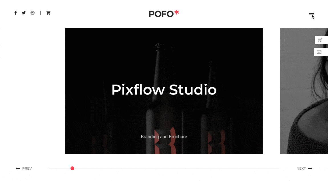 pofo innovative wordpress theme preview