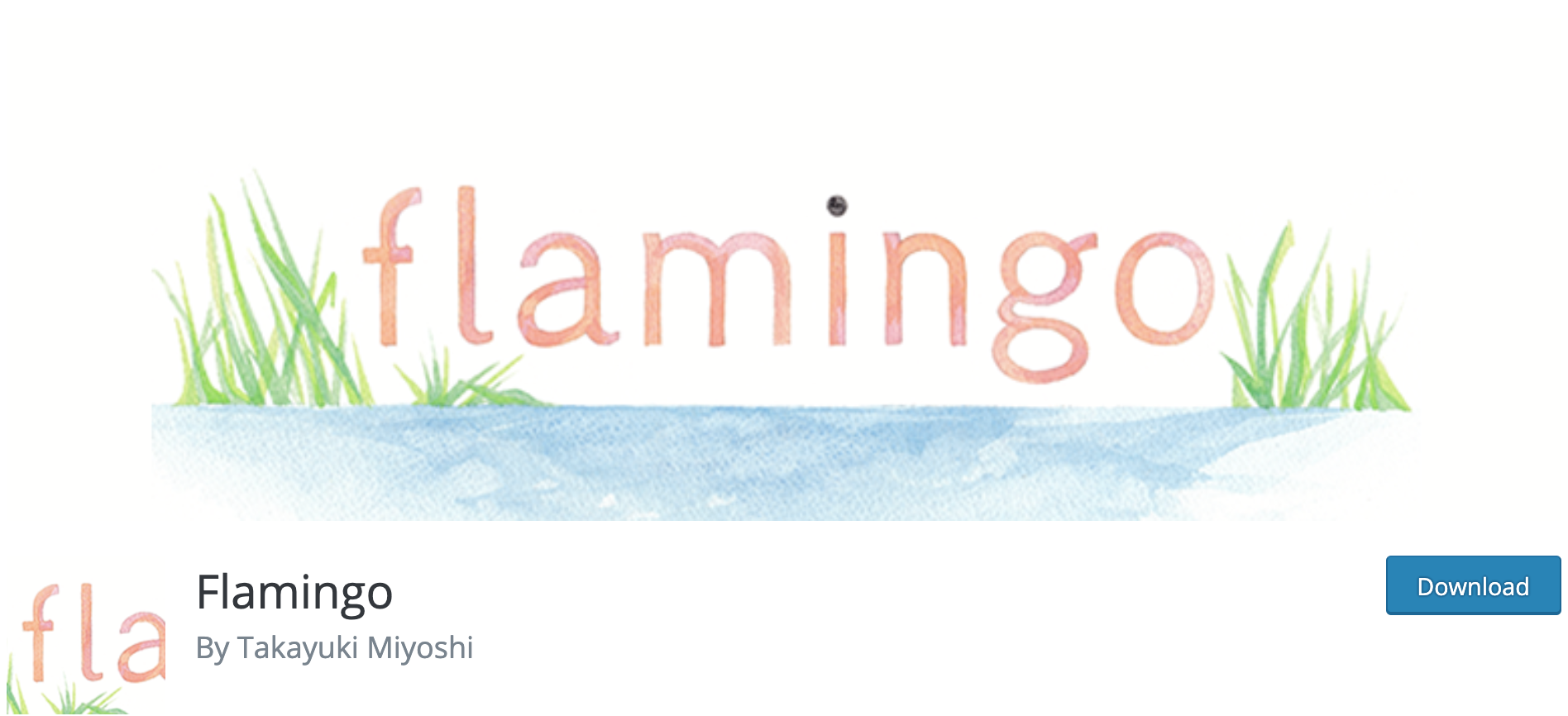 Flamingo plugin on WordPress directory