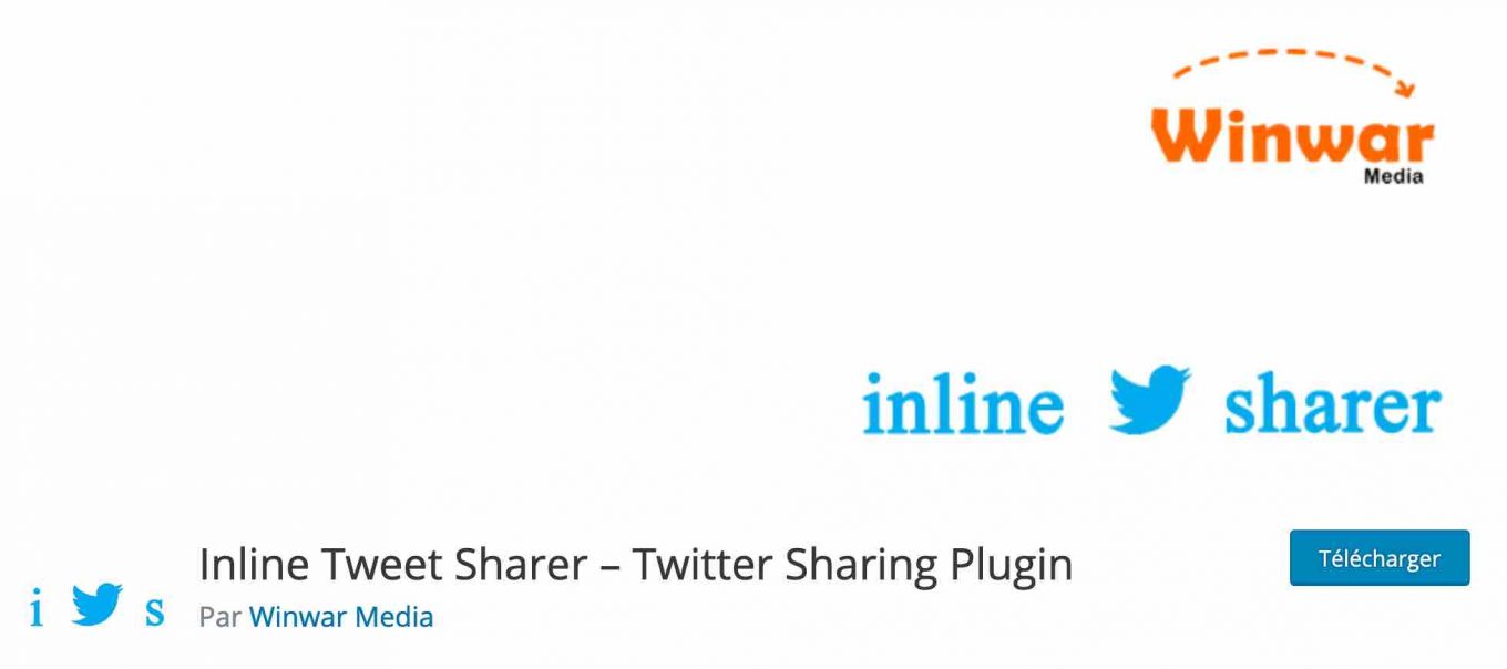 Inline Tweet Sharer