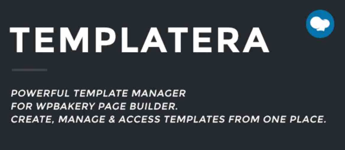 Templatera for WPBakery Page Builder.