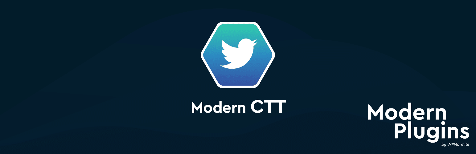 Bannière Modern CTT par Modern Plugins.
