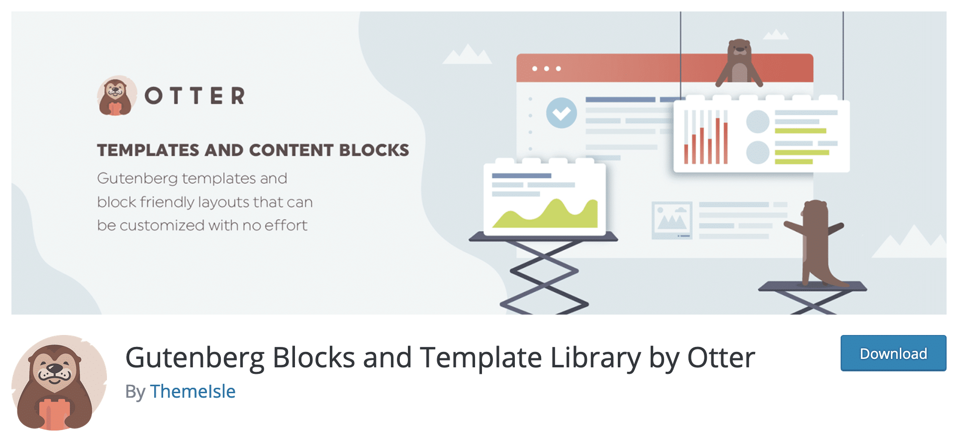 Plugin Gutenberg Blocks and Template Library by Otter to download on the official WordPress repository.