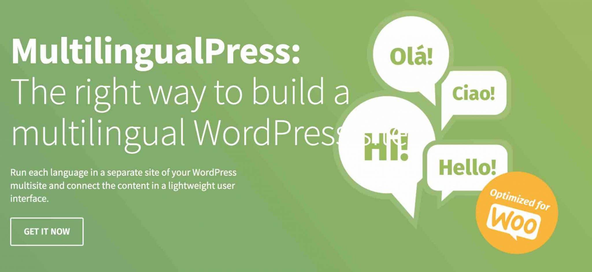 L'extension WordPress multisite MultilingualPress.