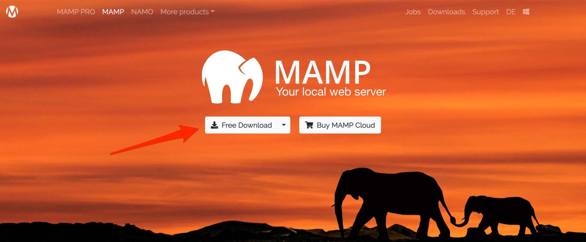 MAMP permet d'installer WordPress en local.