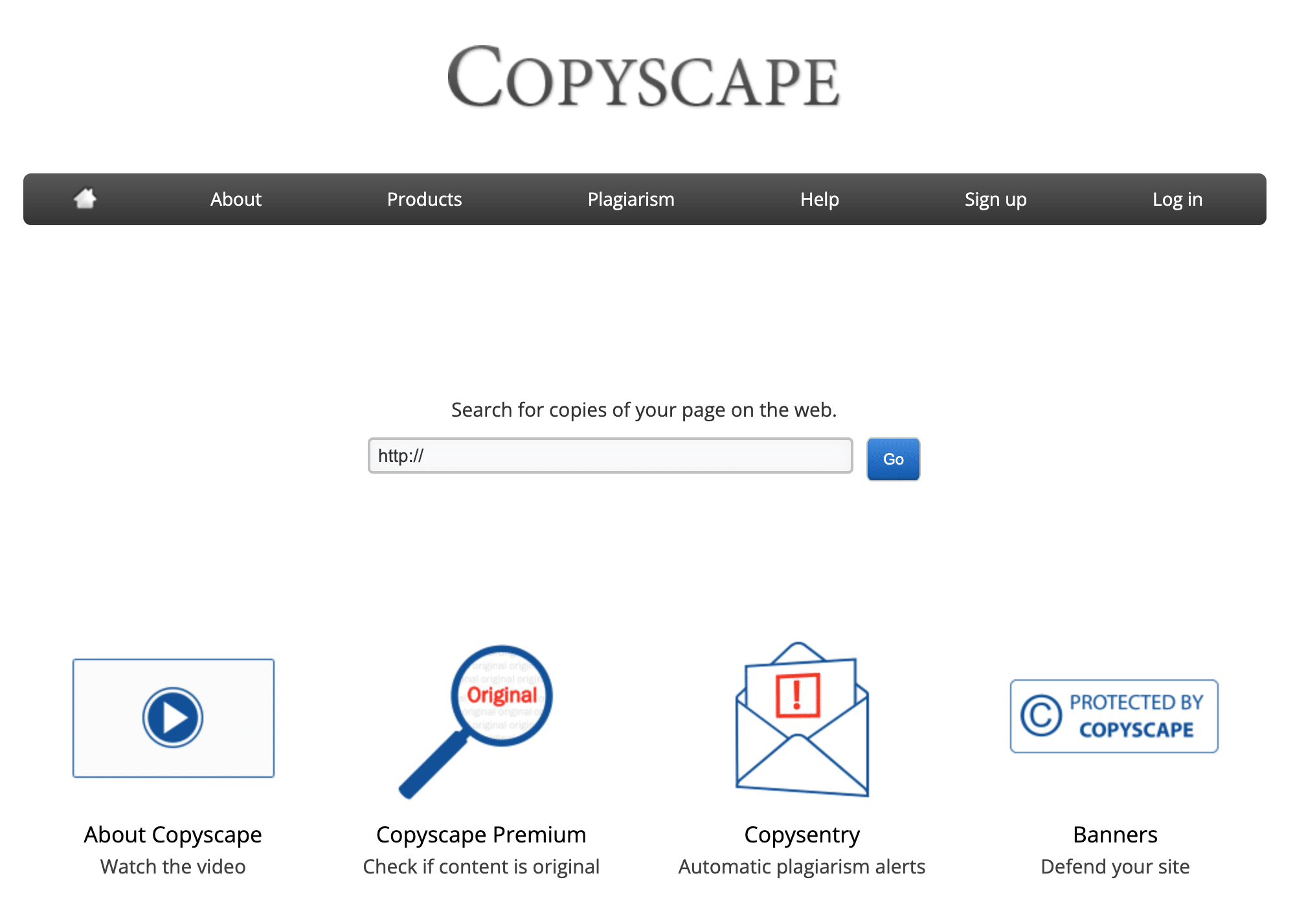 Copyscape helps fight against external duplicate content.