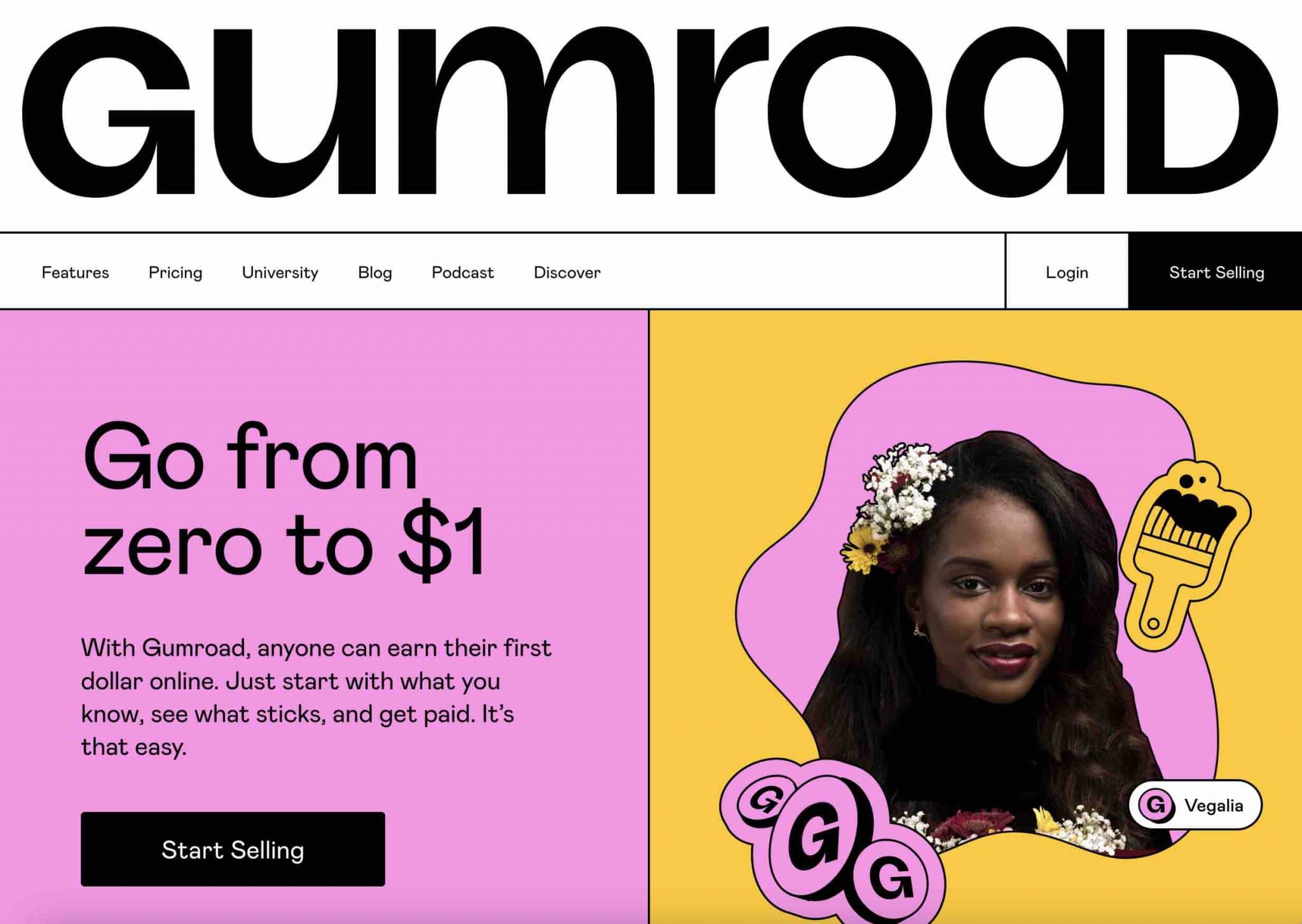 Gumroad se pose comme une alternative à WooCommerce pour vendre des produits numériques.
