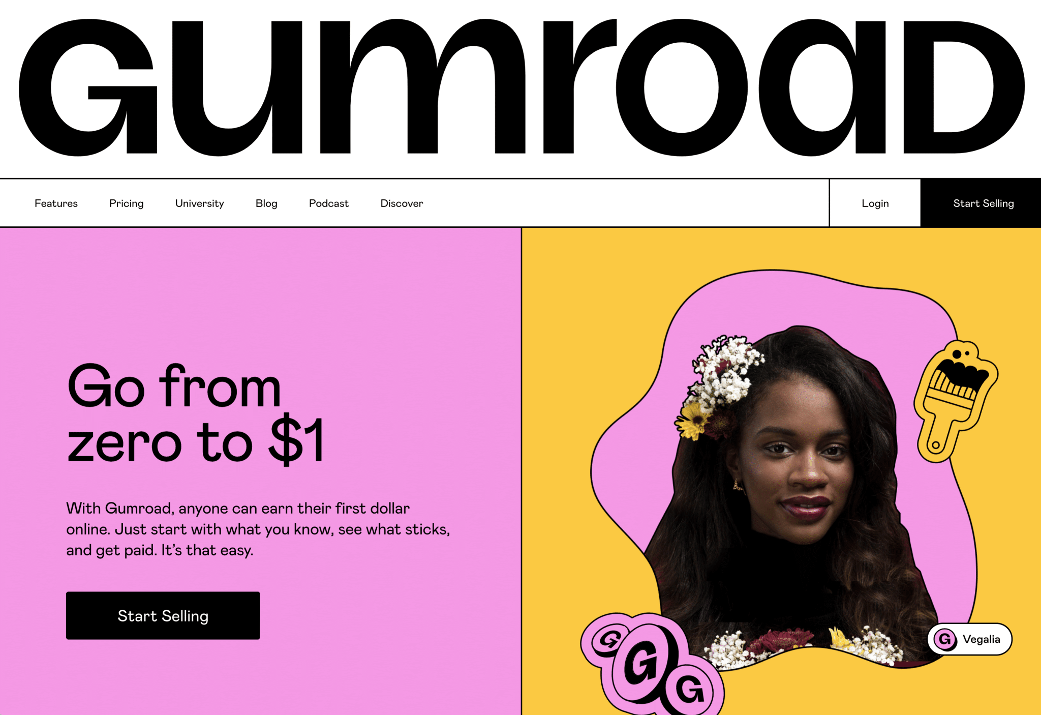 Gumroad is an alternative to WooCommerce for selling digital products.