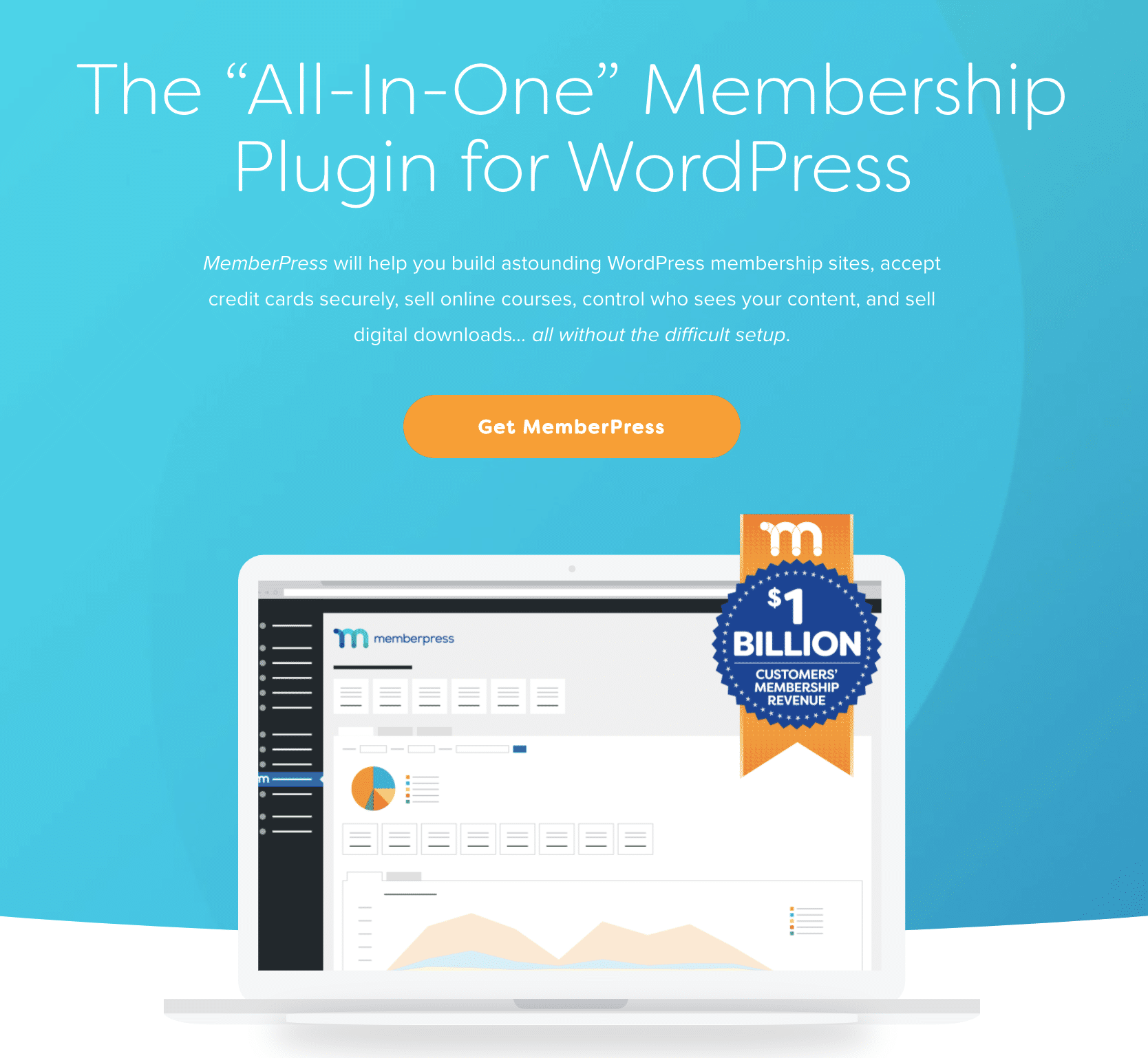 MemberPress is an ecommerce plugin that represents an alternative to WooCommerce.
