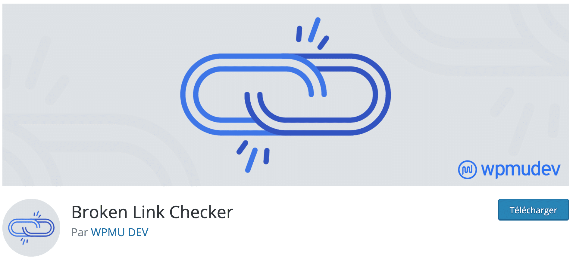 Le plugin Broken Link Checker est disponible sur le répertoire officiel WordPress.