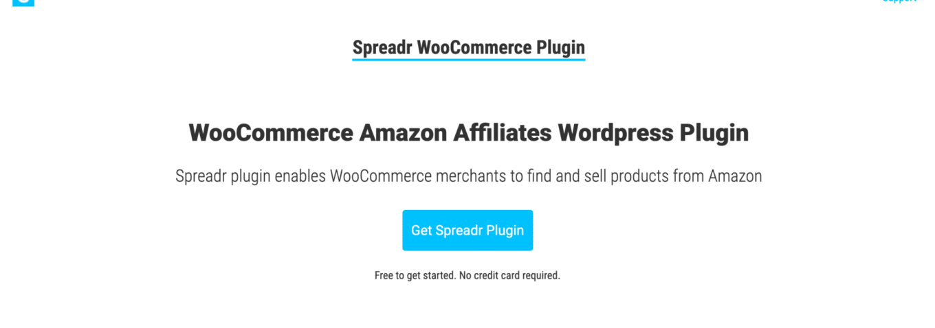 Spreadr WooCommerce Plugin allows dropshipping on WordPress.