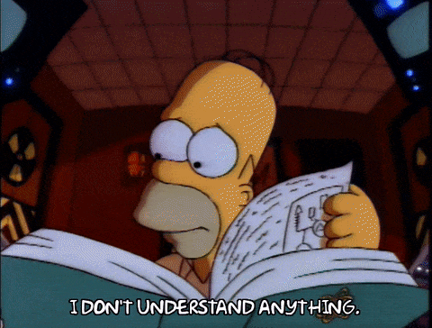 Homer Simpson ne comprend pas.