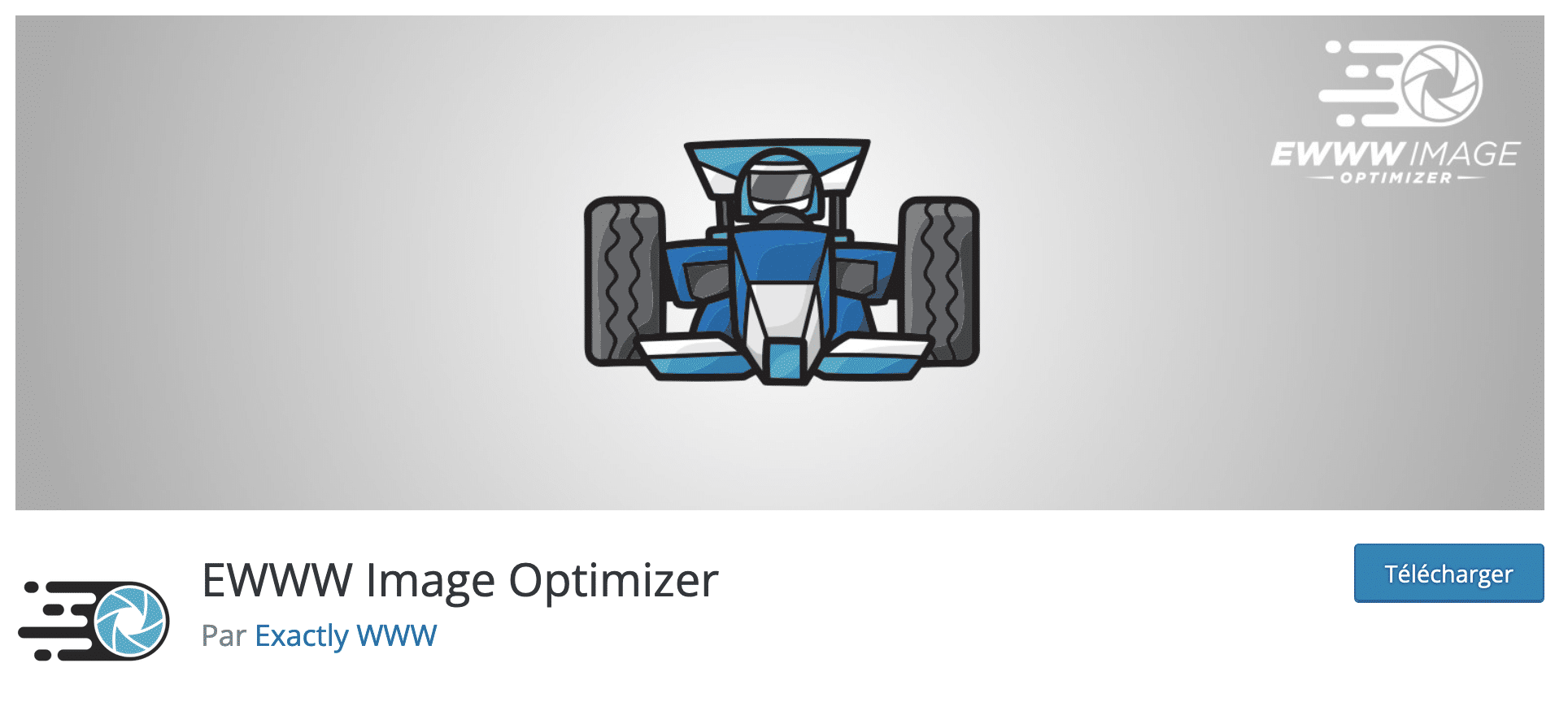 EWWW Image Optimizer is a WordPress extension to reduce the weight of your photos.
