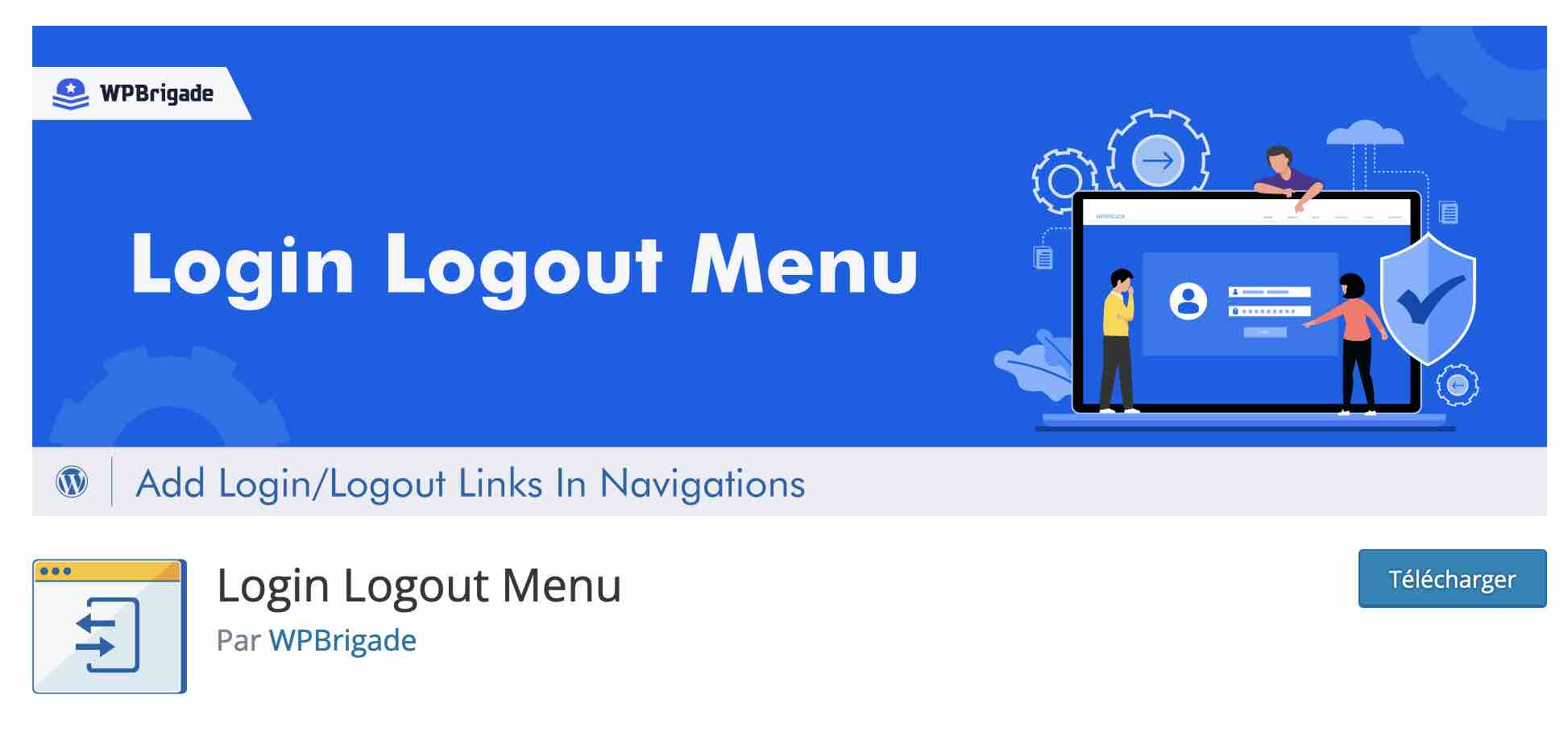 Login Logout Menu adds buttons to login to your WordPress site.