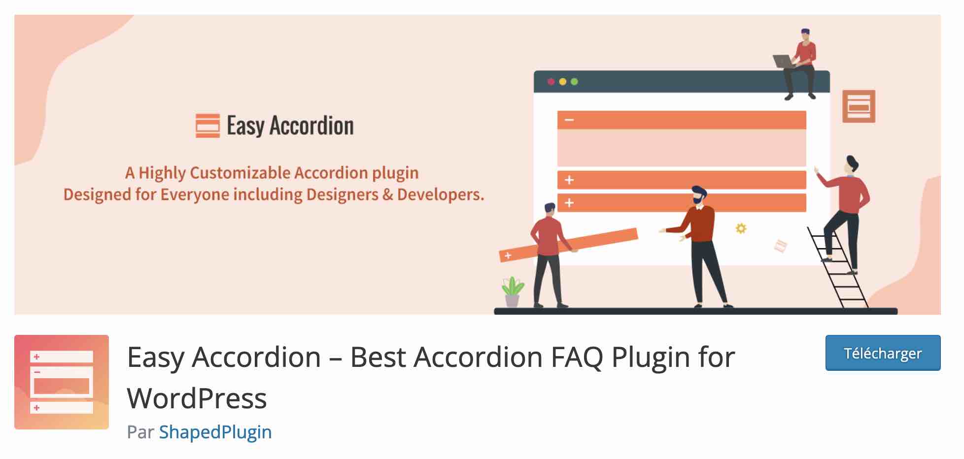 Easy Accordion is a handy WordPress plugin for creating FAQs.