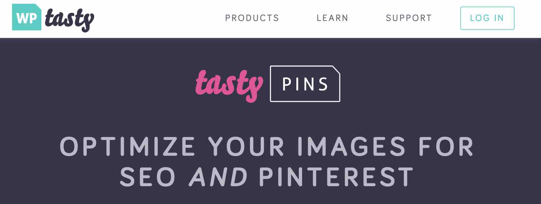 Tasty Pins helps connect Pinterest to WordPress.