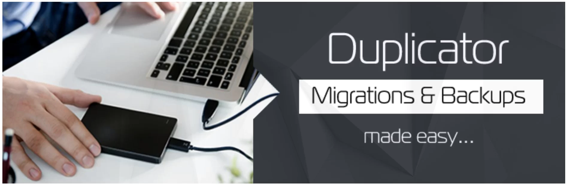 Duplicator plugin to migrate, copy or clone a website from one place to another.