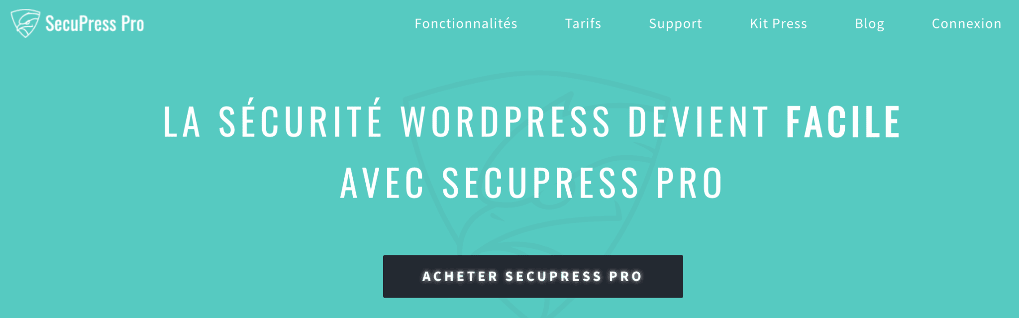SecuPress est une extension de sécurité sur WordPress.