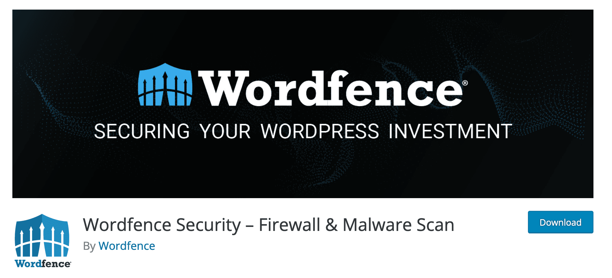 Wordfence Security is a WordPress security plugin.
