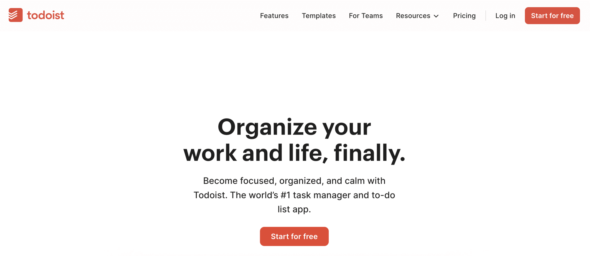 Todoist is a task management tool.