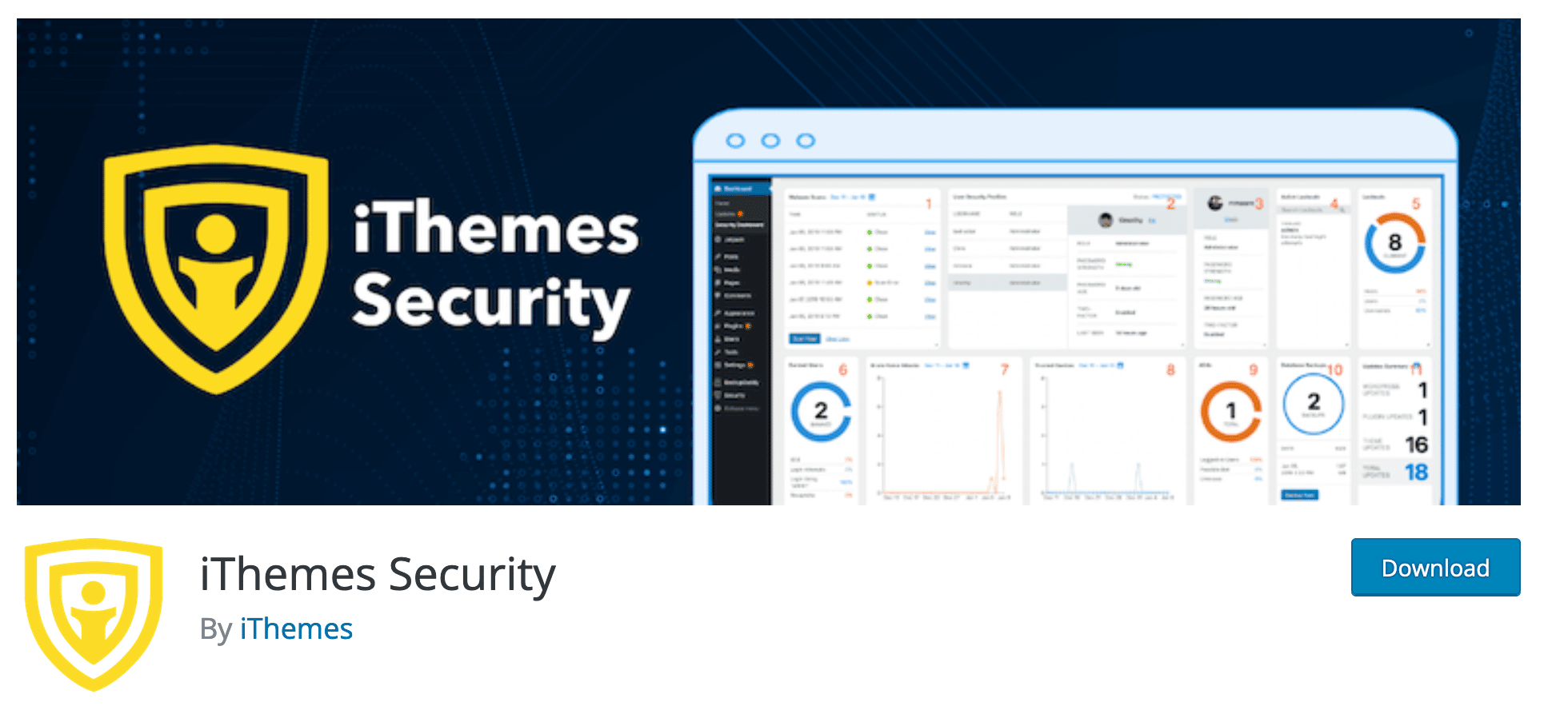 iThemes Security is a plugin for strengthening the security of WordPress.