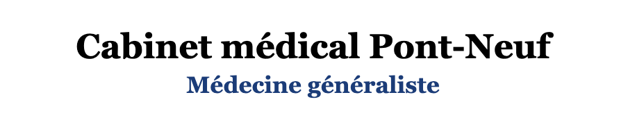 Exemple de logo pour un site de cabinet médical 