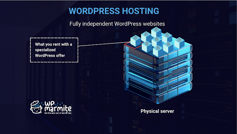 WordPress hosting for fully independent WordPress websites.